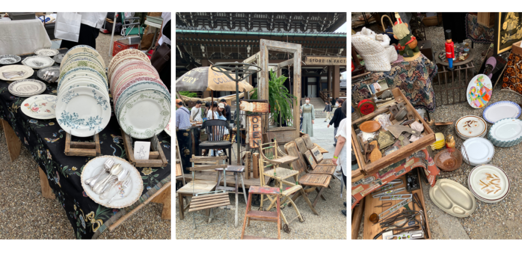 名古屋アンティークマーケットの様々なお店の紹介の画像